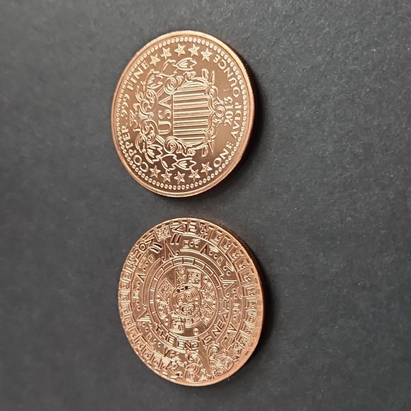 20 New Copper 1 oz Coins - Picture 4 of 6